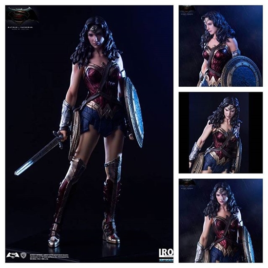 iron studios wonder woman statue